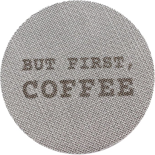 GEMINI Espresso Puck Screen - 58.5mm,1.7mm Thickness 150μm Espresso Filter Screen - Mesh Coffee Reusable Filter For Espresso Portafilter Filter Basket 58mm - Made With 316 Stainless Steel