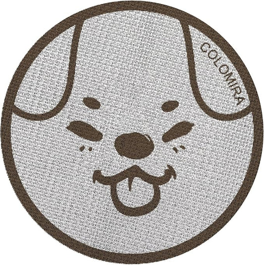 53.5mm Espresso Puck Screen, Lower Shower Screen, Metal Coffee Reusable Filter for 54mm Espresso Portafilter Basket, 1.7 Thickness(Doggie)