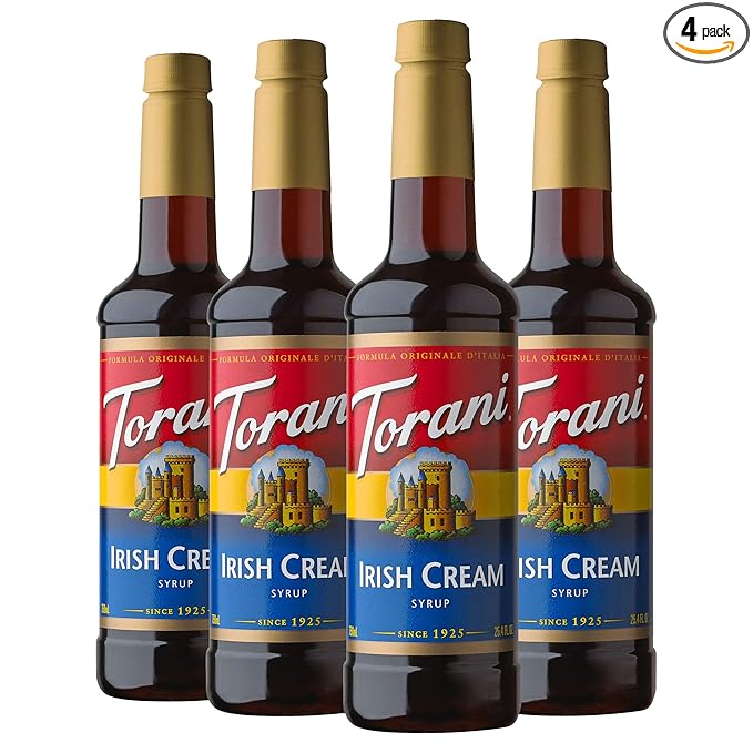 Torani Syrup, Irish Cream, 25.4 Ounces (Pack of 4)