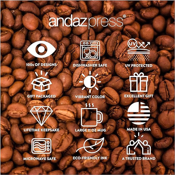 Andaz Press 11oz. Funny Coffee Mug Gag Gift, My Favorite Pop Pop Gave Me This Mug, 1-Pack, Grandson Granddaughter Birthday Christmas Sarcastic Humor Gift Ideas