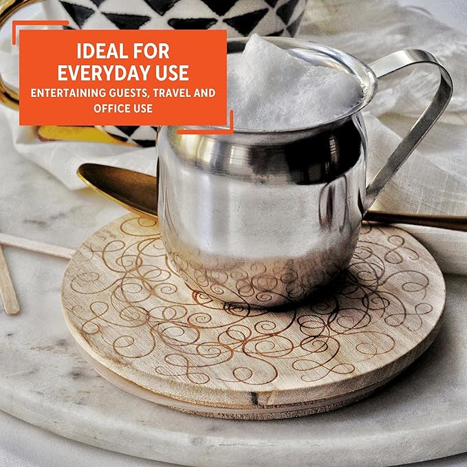 IMUSA 8oz Stainless Steel Bell Creamer