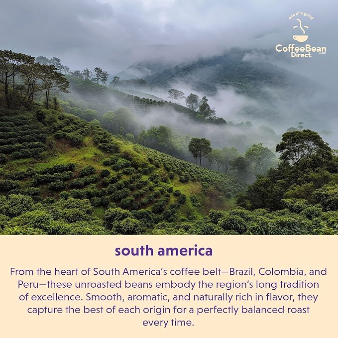 Coffee Bean Direct Unroasted Colombian Supremo, 5 Pound (Pack of 1)