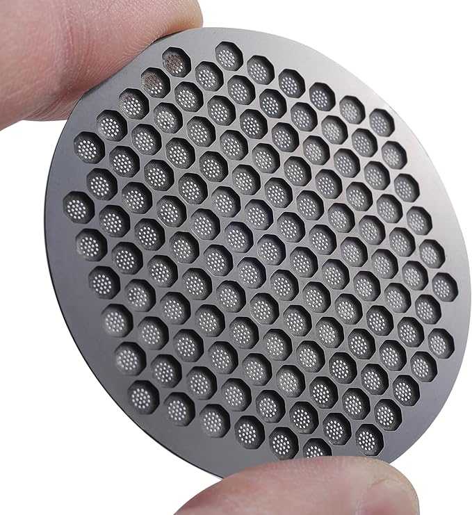 KNODOS Magnetic 54mm Dosing Funnel & Espresso Puck Screen For Breville Espresso Machine Portafilter