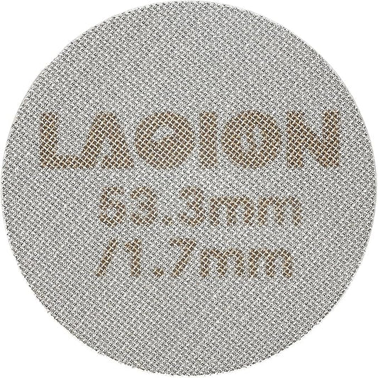 53.3mm Espresso Puck Screen, Reusable Espresso Filter Screen, 1.7 mm Thick, Espresso Distribution Tool Fits for Breville 54mm Coffee Filters, Stainless Steel Espresso Machine Accessories