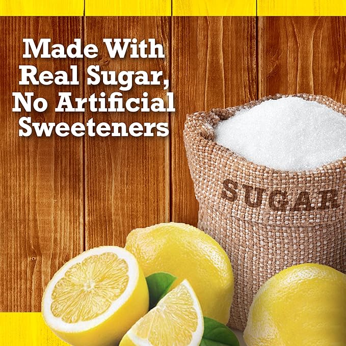 COUNTRY TIME Lemonade Ready to Drink Flavored Drink Pouches, 40 ct Pack, 4 Boxes of 10 Drink Pouches