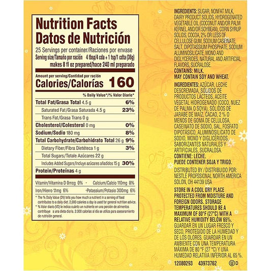Nestle Abuelita Hot Cocoa, Authentic Mexican Hot Chocolate, Instant, Bulk for Schools and Holiday Parties, 2 lb Bag