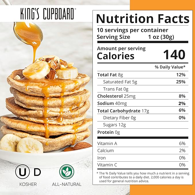 King's Cupboard Bourbon Caramel Sauce