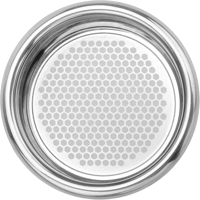 Normcore 58mm 22g Precision High Extraction Filter Basket, Double Layer Portafilter Basket Filter, 304 Stainless Steel, 0.8mm Thickness, Comes with a 58.5mm Puck Screen, 22 Gram