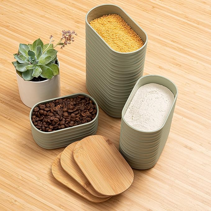 Mixpresso Single Cup Coffee Maker & 14oz Travel Mug, Lightweight Personal Drip Coffee Brewer & Tumbler, Compatible with Coffee Grounds Bubdle With 3 Piece Set Of Airtight Coffee And Sugar Plastic Cani