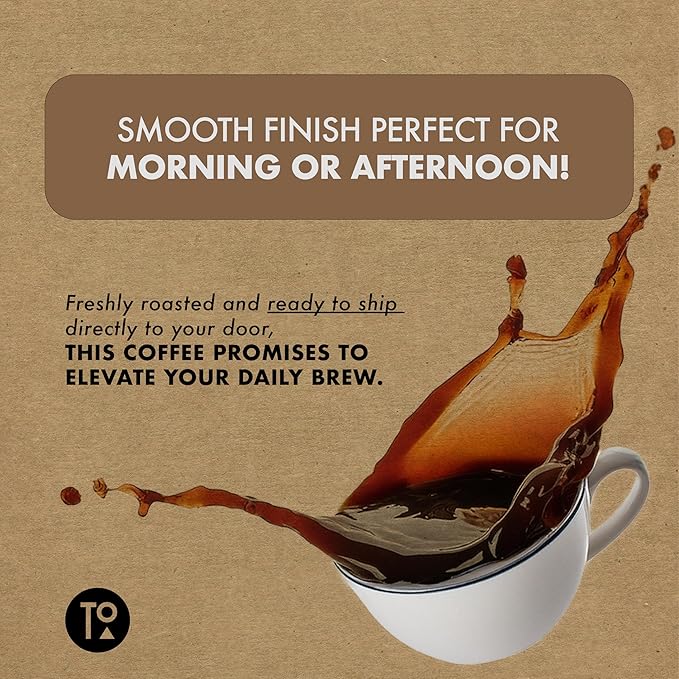Touring Coffee Roasters Hells Canyon Ethiopian Coffee Whole Beans Medium Roast - 100% Arabica Single Origin, Fruity, Clean, Smooth, Natural Sun Dried – 12oz