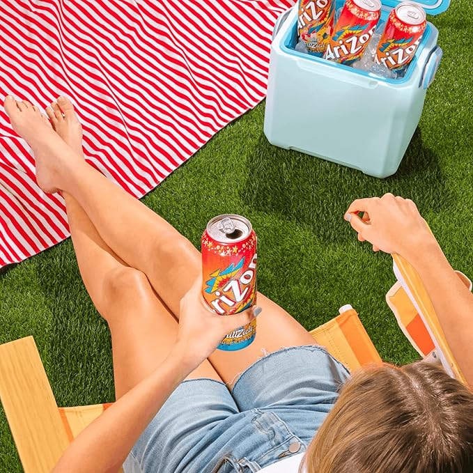 AriZona Tropical Chillzicle, Fruit Juice Drink - Big Can, 22 Fl Oz (Pack of 12)