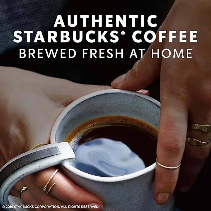 Starbucks Medium Roast K-Cup Coffee Pods — House Blend for Keurig Brewers — 1 box (10 pods)