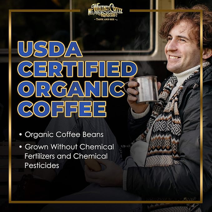 Mt. Whitney Organic Ethiopia Guji Coffee (Ground, 12 Oz)
