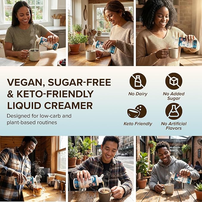 MCT Oil Blend – Vanilla | Keto-Friendly Liquid for Energy & Focus | Dairy-Free, Sugar-Free, Gluten-Free, Vegan | 30 Servings