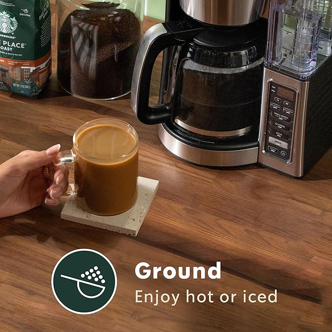 Starbucks Ground Coffee, Starbucks Blonde Roast Hot or Iced Coffee, Veranda Blend, 28 oz