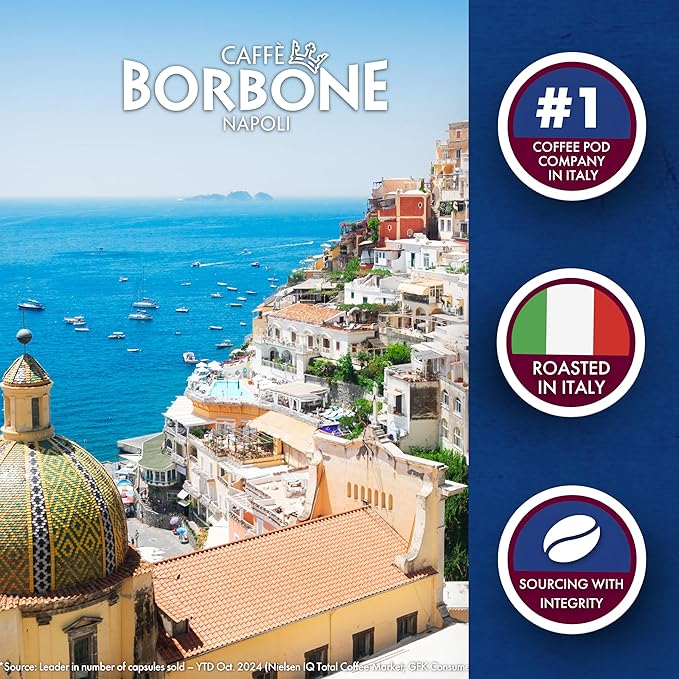 Caffè Borbone Limited Edition Holiday Variety Pack Aluminum Capsules Compatible with Nespresso Original Machines, 100 Count