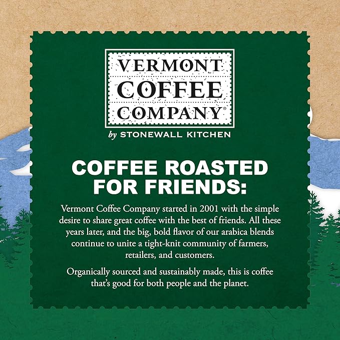 Vermont Coffee Company, Organic Extra Dark Roast Ground Coffee, 10oz., Made in the USA