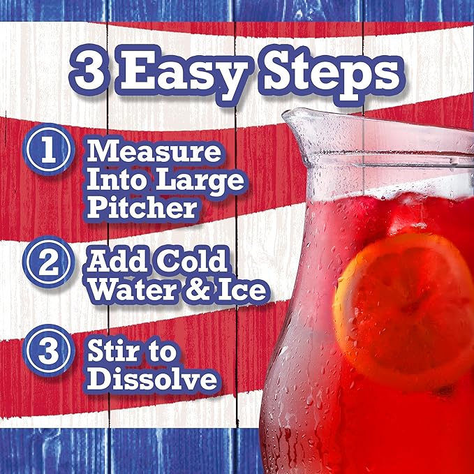 Country Time Cherry Lemonade Powdered Drink Mix, 1 Canister, for Shareable Refreshment, Naturally Flavored with Other Natural Flavor, No Artificial Sweeteners or Flavors, 18.3 oz
