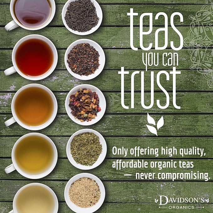 Davidson's Tea Bulk, Orange Spice, 16 Ounce