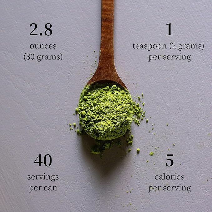 Shizune Matcha, Shizuoka Harvest Essential Grade – Authentic Japanese Matcha Green Tea Powder, 80g (2.8 oz) Bag