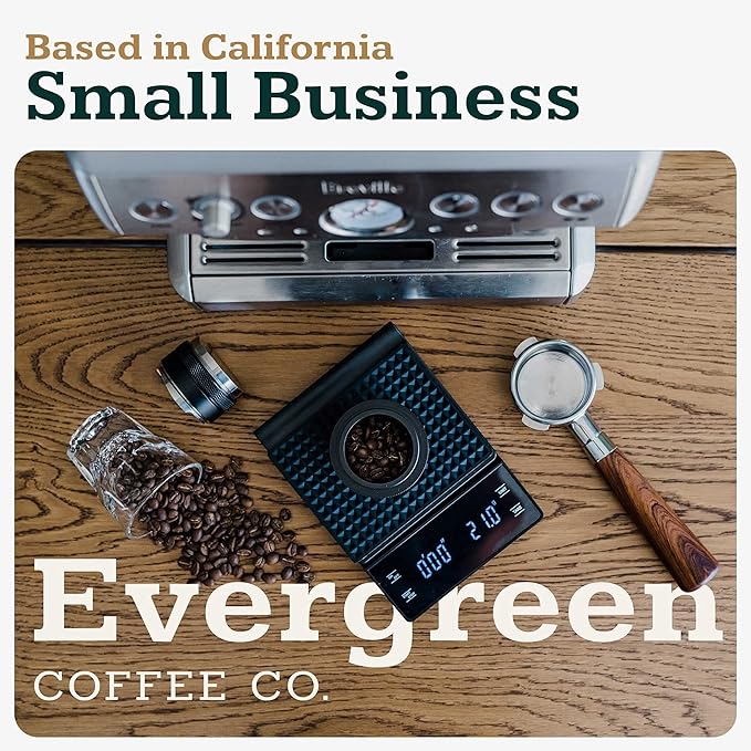 Evergreen Coffee | Espresso Accessories | 53mm Coffee Distributor & Tamper with Adjustable Height + Tamp Mat. Designed for Breville Barista Express Pro touch, BES870XL BES870BSXL BES78VSS BES880BSS