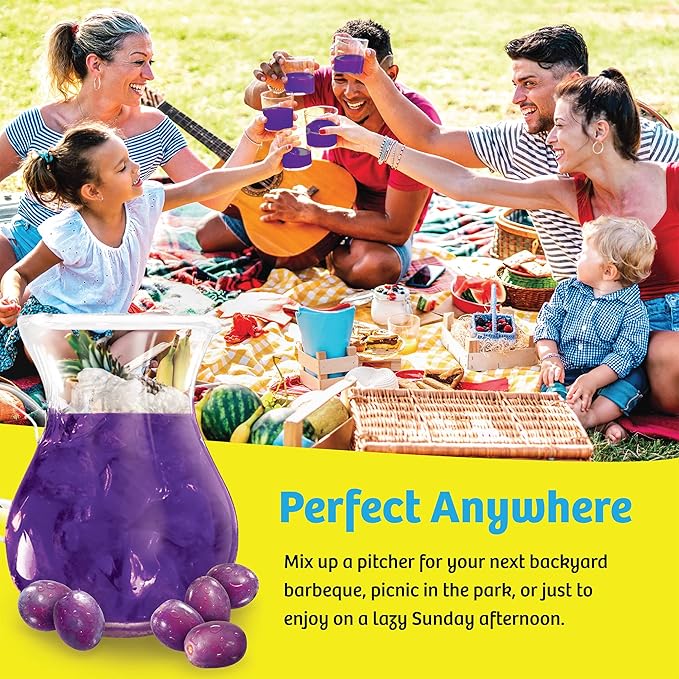 Wyler's Light Pitcher Packs, Water Drink Mix,Grape,6 Pitcher Packets (Pack of 2)