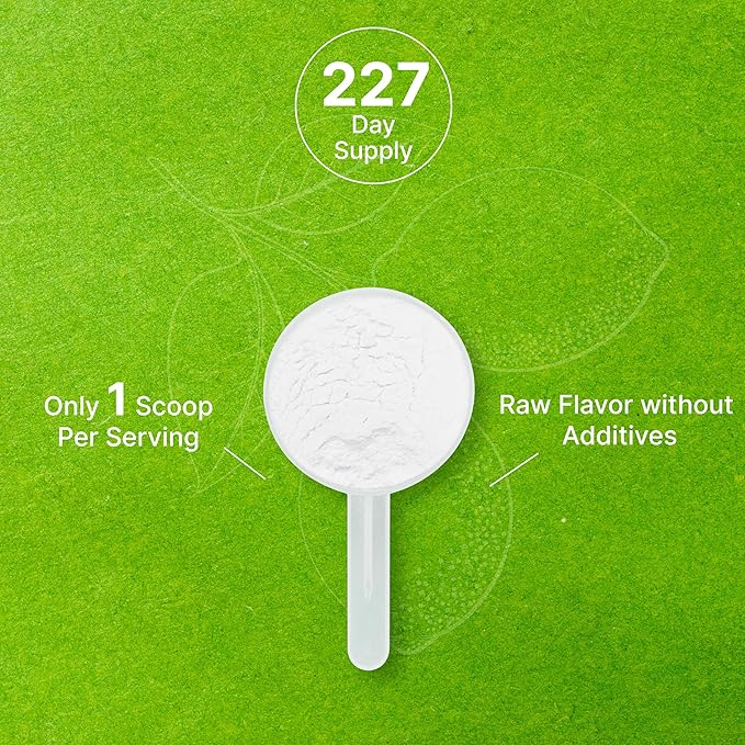 Organic Lemon Powder, 1lb – Real Freeze-Dried Source – Rich in Essential Vitamin C – Natural Immune Support – Raw Lemon Juice Flavor & Aroma – Non-GMO, Filler Free, No Sugar