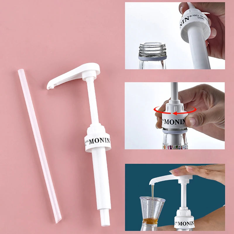 1pc New Coffee 1 Liter Dispenser Syrup Pump Topper 10 CC